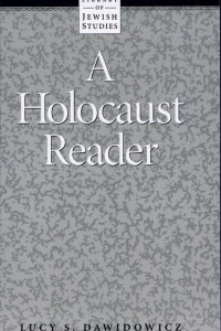 Cover of A Holocaust Reader