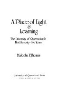 Cover of A Place of Light & Learning