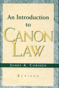 Cover of An Introduction to Canon Law