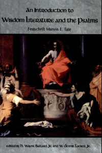 Cover of An Introduction to Wisdom Literature and the Psalms