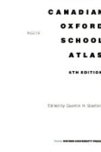 Cover of Canadian Oxford School Atlas
