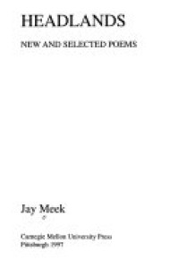 Cover of Headlands