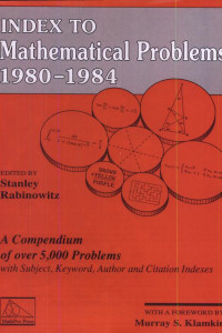 Cover of Index to Mathematical Problems, 1980-1984