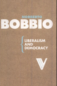Cover of Liberalism and Democracy