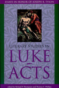 Cover of Literary Studies in Luke-Acts