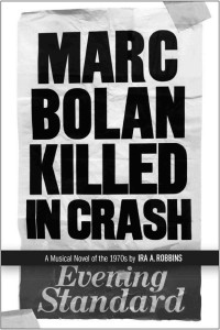 Cover of Marc Bolan Killed in Crash