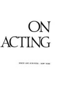 Cover of On Acting