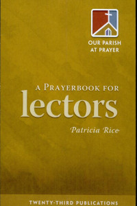 Cover of Prayerbook for Lectors