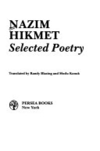 Cover of Selected Poetry