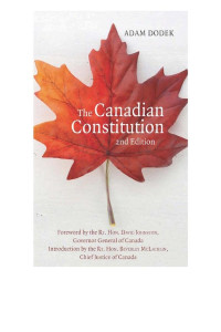 Cover of The Canadian Constitution