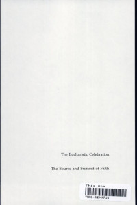 Cover of The Eucharistic Celebration
