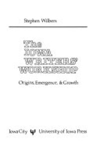 Cover of The Iowa Writers' Workshop