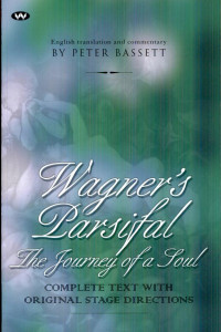 Cover of Wagner's Parsifal