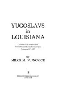 Cover of Yugoslavs in Louisiana