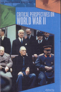 Cover of Critical Perspectives on World War II