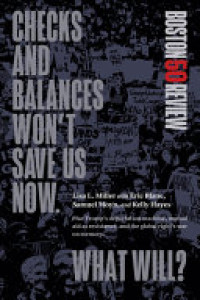 Cover of Checks and Balances Won't Save Us Now. What Will?