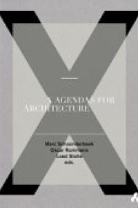 Cover of X Agendas for Architecture