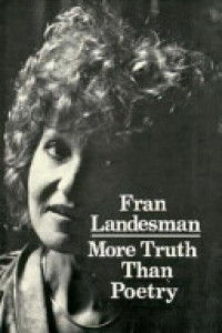 Cover of More Truth Than Poetry