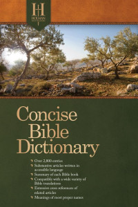 Cover of Holman Concise Bible Dictionary