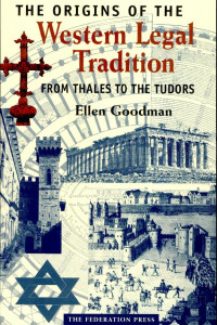 Cover of The Origins of the Western Legal Tradition: From Thales to the Tudors