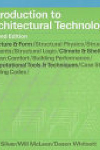 Cover of Introduction to Architectural Technology, 2nd Edition