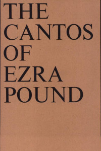Cover of The Cantos of Ezra Pound