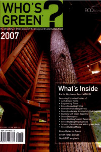 Cover of Who's Green 2007