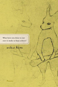 Cover of What have you done to our ears to make us hear echoes?: Poems