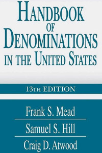 Cover of Handbook of Denominations in the United States 13th Edition: 13th Edition