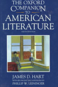 Cover of The Oxford Companion to American Literature