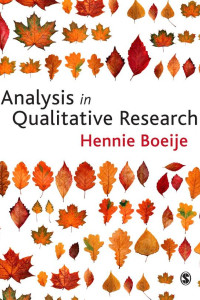 Cover of Analysis in Qualitative Research