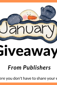 January Book Giveaways