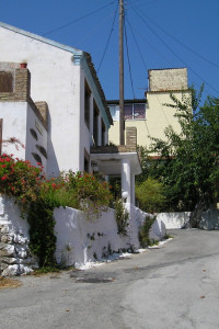 Moraitika (old quarter on the hill)