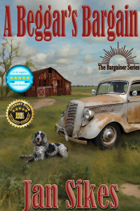 Cover Image for A Beggar's Bargain with award stickers