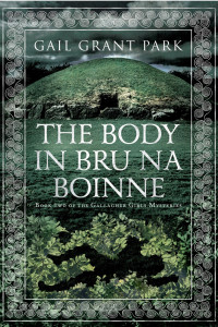 A burial mound with a shadowy body in the bushes foreground