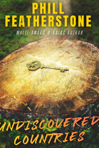 Book cover showing a key on a log