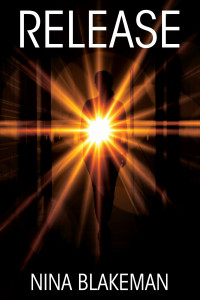 Woman in Shadows with Flashlight