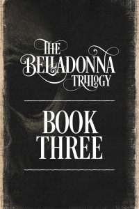 Text The Dark Flame of Chaos on a black bookcloth background