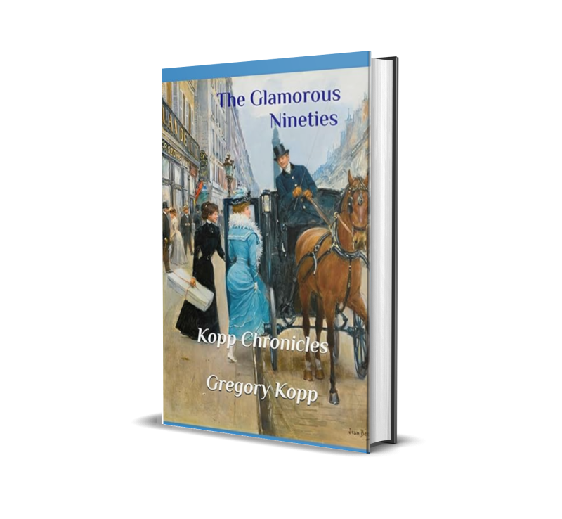 The Glamorous Nineties in paperback