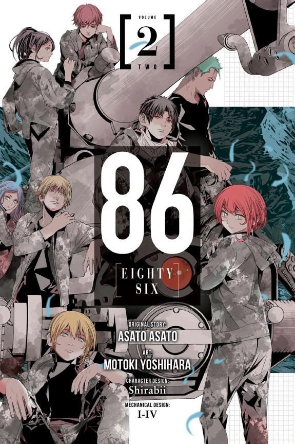 Cover of 86--EIGHTY-SIX, Vol. 2 (manga)