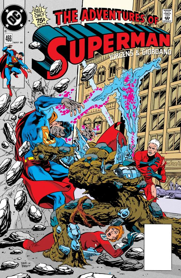 Cover of Adventures of Superman (1987-2006) #466
