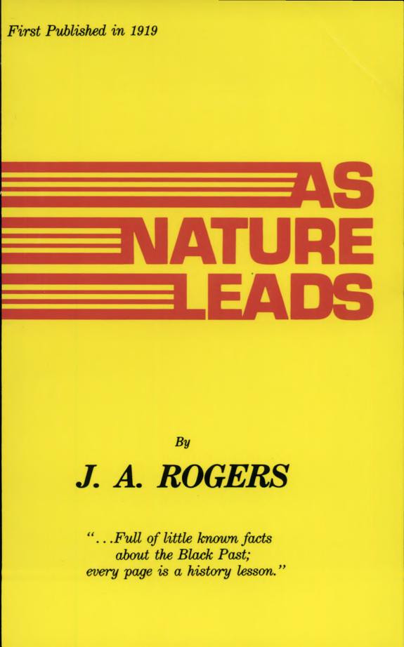 Cover of As Nature Leads