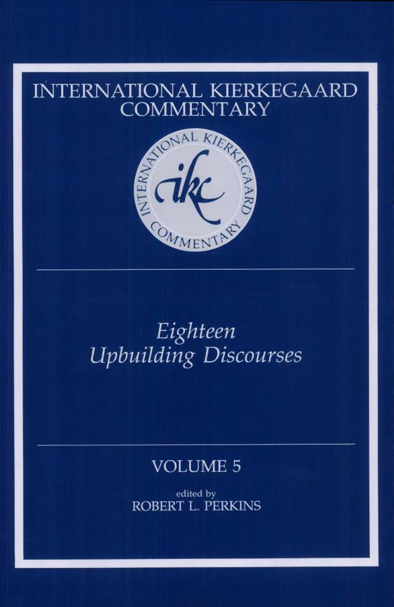 Cover of Eighteen Upbuilding Discourses