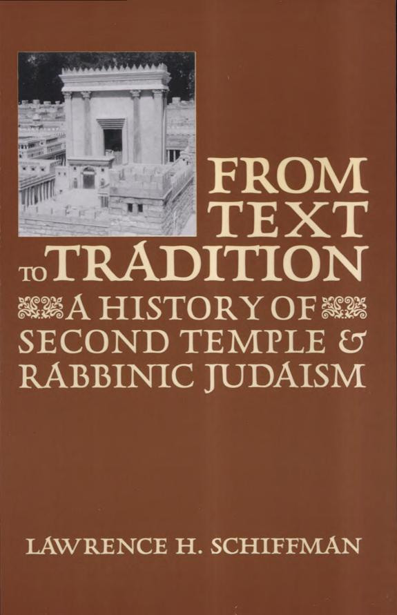 Cover of From Text to Tradition