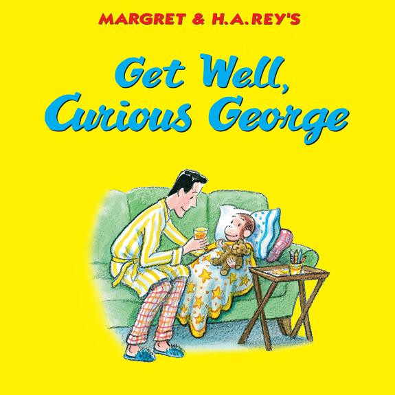 Cover of Get Well, Curious George