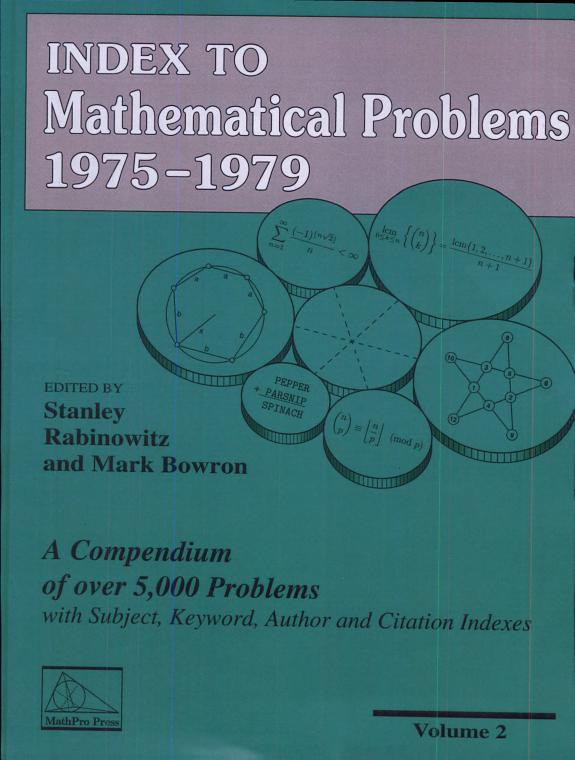 Cover of Index to Mathematical Problems, 1975-1979