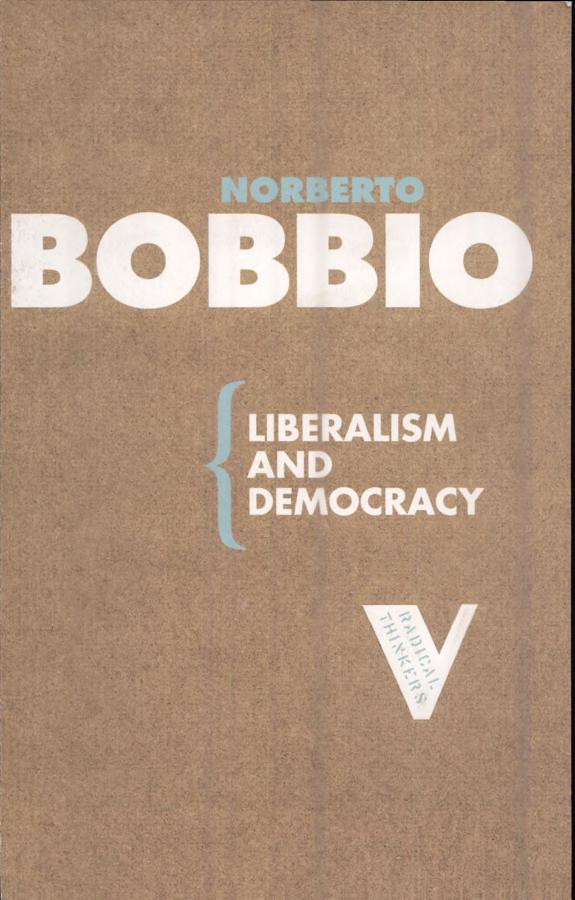 Cover of Liberalism and Democracy