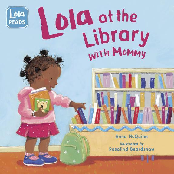 Cover of Lola at the Library with Mommy