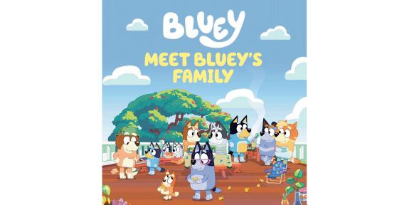 Cover of Meet Bluey's Family