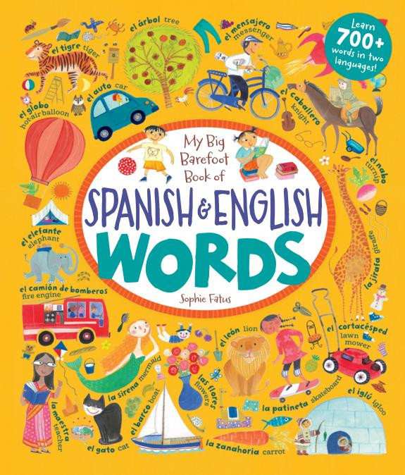 Cover of My Big Barefoot Book of Spanish & English Words